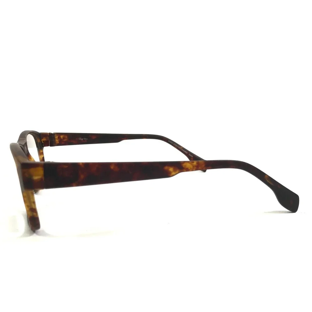 Clip Tech Eyeglasses Frames K3872 C1 Tortoise Brown Rectangle Full Rim 54-17-138
